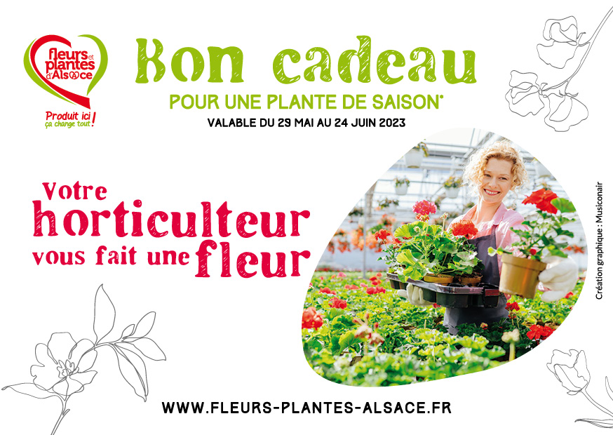BON_CADEAU_HORTI_FLEURS_PRINTEMPS_2023_VECTO | Le jardinier Fleurs et plantes d’Alsace Obernai